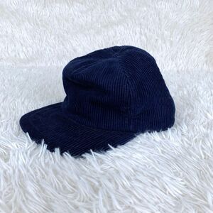 Wear Guard Work Hat Thinsulate Thermal Insulated Blue Corduroy VTG Small Medium